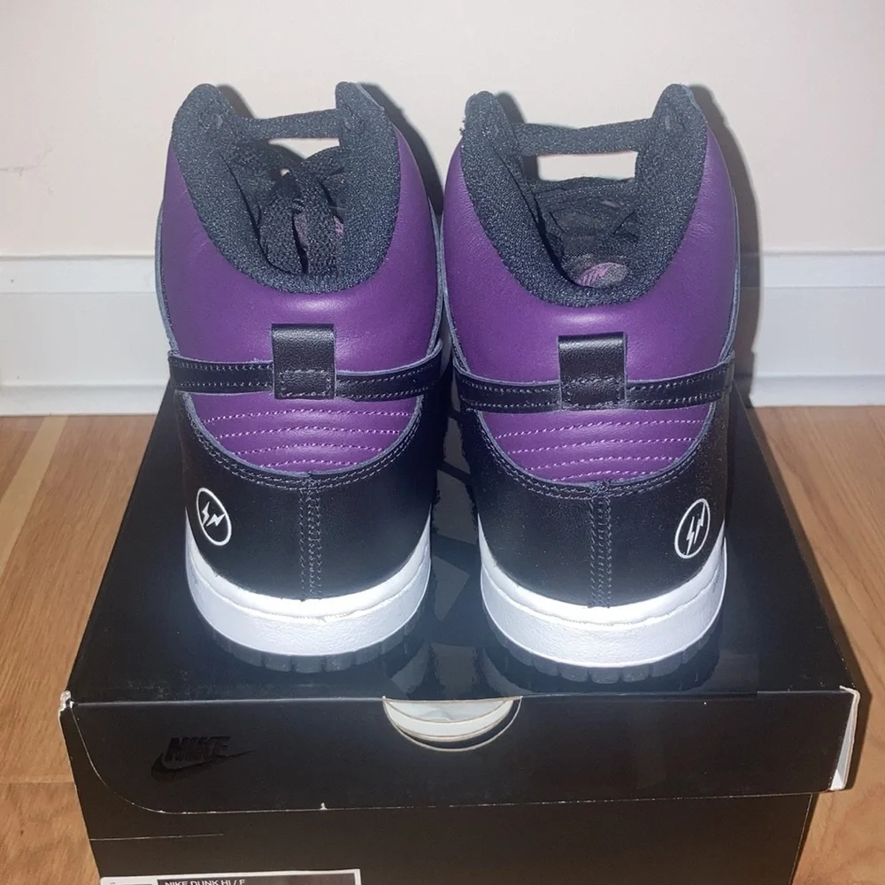 NIKE FRAGMENT DESIGN X DUNK HIGH 'BEIJING' - Picture 3 of 4